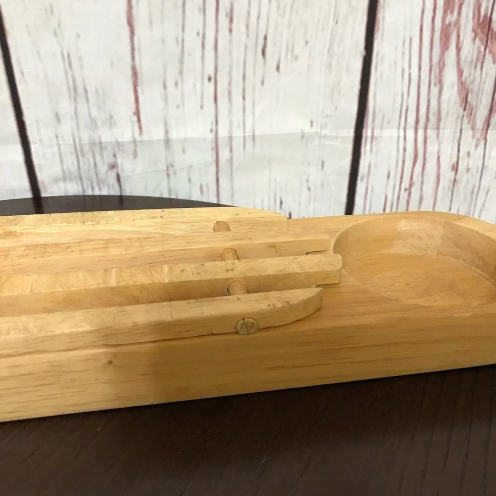 Natural Wood Bread Cutting Tray